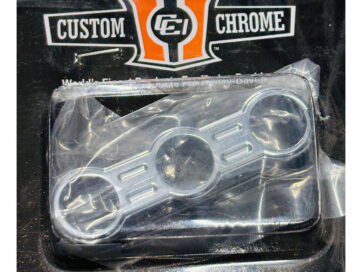 CHROME SLOTTED TRIPLE HOSE SEP Triple Hose Seperator