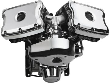 85-94 FX Model, 91-98 Dyna, 84-99 Softail, 85-98 TouringTwin Cam-Style Rocker Box Cover Chrome