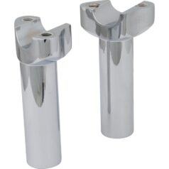 Straight Forged 4.5 Risers Chrome 1"