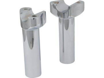 Straight Forged 4.5 Risers Chrome 1"