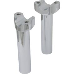 Straight Forged 5.5 Risers Chrome 1"