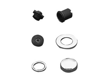 54-77 SportsterFork Stem Bolt & Cover Kit Chrome