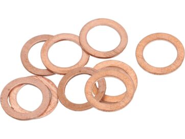 58-65 Panhead, 66-72 FL Shovel, 71-72 FX ShovelSeal Washer, Copper, 10 mm