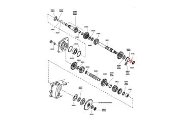 54-84 SportsterWASHER-M/SHAFT35363-52(5)