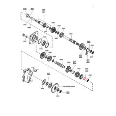 54-85 SportsterTHRUST WASHER .020"