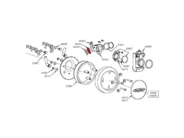 00-19 RevTech Engine, 86-06 Sportster, 90-94 FX Model, 91-05 Dyna, 90-05 Softail, 90-05 TouringRear Intake Manifold Flange for Evo Big Twin Models For Evo Models