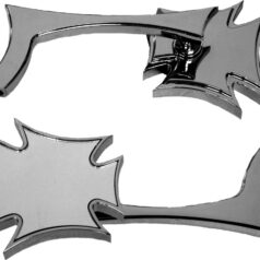 Era Maltese Cross Mirror Chrome