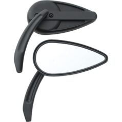Vintage Billet Mirror Black