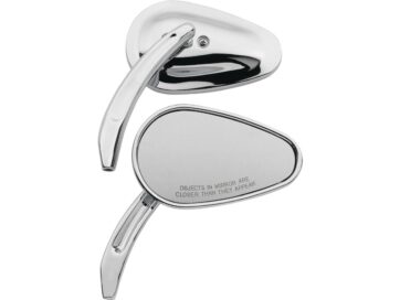 Tapered Billet Mirror Chrome