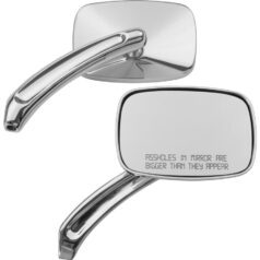 Ass... Rectangular Mirror Chrome