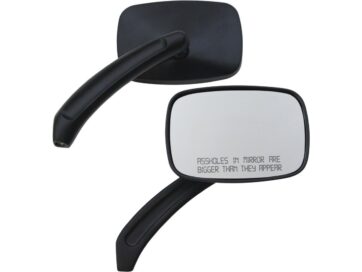 Ass... Rectangular Mirror Black