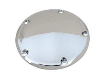 99-17 Dyna, 00-17 Softail, 99-15 Touring, (except 15 FLHTKL, 15 FLHTCUL), 09-16 TrikeClassic 5-Hole Derby Cover 5-hole Chrome