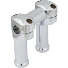 5" One Piece Custom Riser Kit Chrome 1"