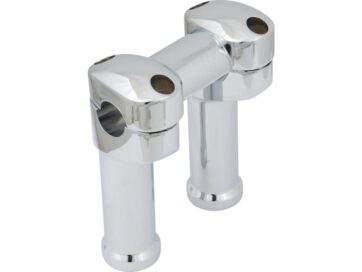 5" One Piece Custom Riser Kit Chrome 1"