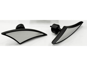 Spear Mirror Set Black