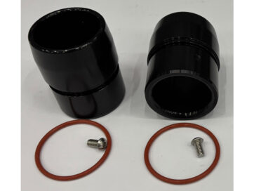 BLACK ANODIZED EXHAUST TIP