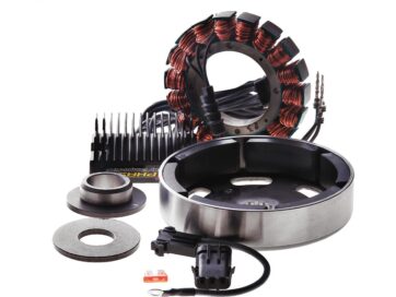 81-84 FL Shovel, 81-84 FX Shovel, 85-94 FX Model, 91-98 Dyna, 84-99 Softail, 85-98 Touring3 Phase Charging System Bikes with enclosed primaries