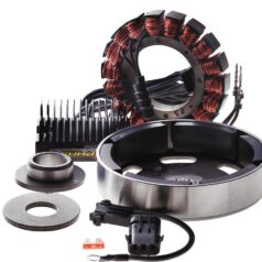 81-84 FL Shovel, 81-84 FX Shovel, 85-94 FX Model, 91-98 Dyna, 84-99 Softail, 85-98 Touring3 Phase Charging System Bikes wit open belt drives