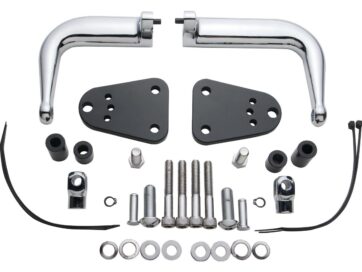 04-20 Sportster, (except 08-10 XR1200, 10-13 XR1200X)Adjustable Highway Peg Mounts Chrome