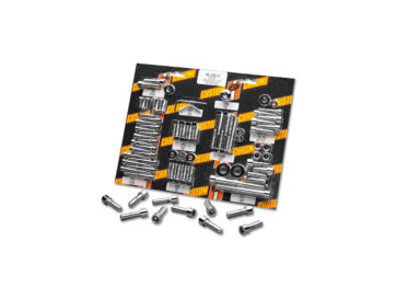 04-20 Sportster, (except 08-10 XR1200, 10-13 XR1200X)Smooth Complete Motor Kits Chrome