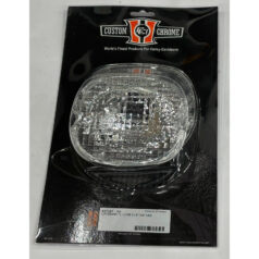 99-03 Sportster, 99-03 Dyna, 00-03 Softail, (except 00-03 FLSTS, 00-03 FXSTD, 01-03 FLSTSI, 01-03 FXSTDI, 03 FXSTDSE), 99-03 TouringLaydown Taillight Lens 99-Early 03 models, clear lens, reflector and top tag window