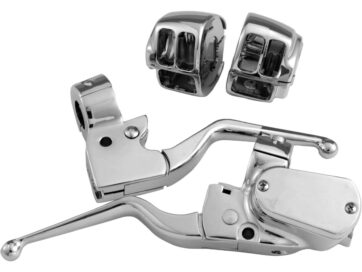 07-13 SportsterSportster 07-13 Handlebar Control Kit Chrome 9/16" Cable Clutch Dual Disc