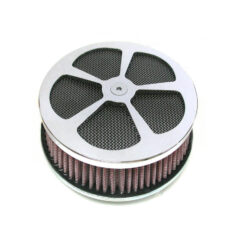 5-Spade Hi-Flow Air Cleaner Chrome