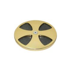 Smooth Cross Air Cleaner Cover Bronze