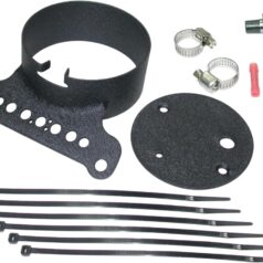 95-13 Sportster, 95-04 DynaSingle Gauge Mounts Black