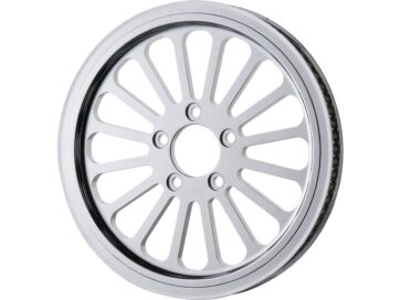 Super Spoke Pulley Chrome 1 1/8" 65 teeth