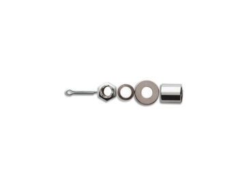 80-82 FXB Sturgis, 80-84 FXE, 80-84 FXEF, 80-82 FXS, 83 FXDG, 83-84 FXSB, 84-85 FXWGAXLE H/WARE KIT 4SPD.BELT