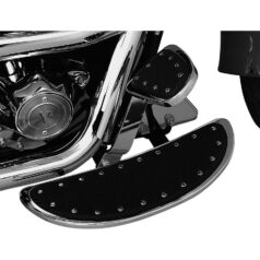 85-25 Touring, 09-25 Trike, 86-90 FLST, 88-03, 07-12, 14-17 FLSTC, 90-00, 03-12, 14-17 FLSTF, 93-96, 07-12, 14-17 FLSTN, 97-03 FLSTS, 01-06 FLSTCI, 01-06 FLSTFI, 01-03 FLSTSI, 05 FLSTFSE, 06 FLSTFSE2, 06 FLSTI, 06 FLSTNI, 06 FLSTSCI, 07 FLSTSC, 08-11 FLSTSB, 10-12, 14-17 FLSTFB, 10 FLSTSE, 11 FLSTSE2, 12, 14-17 FLS, 12 FLSTSE3, 13 FLS 103, 13 FLSTC 103, 13 FLSTC 103 ANV, 13 FLSTF 103, 13 FLSTFB 103, 13 FLSTN103, 14-15 FLSTNSE, 16-17 FLSS, 16-17 FLSTFBS, 12, 14-16 FLD, 13 FLD103, 80-84 FLT, 81-84 FLTCBanana Floorboards Short 14" Chrome
