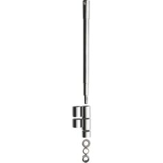 86-90 FLST, 88-99 FLSTC, 90-99 FLSTF, 93-96 FLSTNOEM Replacement Front Axle and Hardware