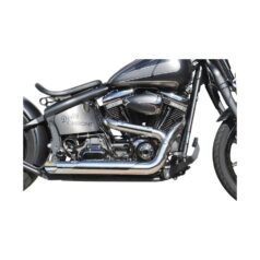 87-16 SoftailHot Shot E3 Drag Race Berlin Exhaust System Polished