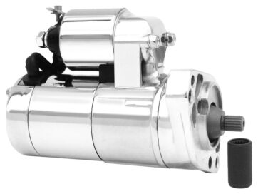 90-94 FX Model, 91-05 Dyna, 90-06 Softail, 90-06 TouringGen III Starter Chrome 2.0 kW