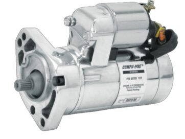 99-05 Dyna, 00-06 Softail, 99-06 TouringGen III Starter Chrome 2.0 kW