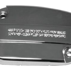 08-13 Touring, 09-13 TrikeMaster Cylinder Cover Chrome Front Brake Side