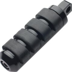91-20 Sportster, (except 10-20 XL1200X, 11-20 XL1200C, 11-20 XL883L, 12-13, 15-16 XL1200V, 13 XL1200C ANV, 13-16 XL1200CA, 13-17 XL1200CB, 18 XL1200X ANX, 19-20 XL1200XS), 85-94 FX Model, 91-17 Dyna, (except 12, 14-16 FLD, 13 FLD103), 84-15 Softail, (except 08 FXCW, 08-11 FXCWC, 88-03, 07-12, 14-15 FLSTC, 90-00, 03-12, 14-15 FLSTF, 93-96, 05, 07-12, 14-15 FLSTN, 08-10 FLSTSB, 10-12, 14-15 FLSTFB, 11-12 FXS, 11 FLSTSE2, 12 FLSTSE3, 12, 14-15 FLS, 13 FXS 103, 13-14 FXSBSE, 13 FLS 103, 13 FLSTC 103, 13 FLSTC 103 ANV, 13 FLSTF 103, 13 FLSTFB 103, 13 FLSTN103, 14-17 FXSB, 14-15 FLSTNSE, 16-17 FXSE, 86-90 FLST, 97-03 FLSTS, 01-06 FLSTCI, 01-06 FLSTFI, 01-03 FLSTSI, 05 FLSTFSE, 05-06 FLSTNI, 05-06 FLSTSCI, 06 FLSTFSE2, 06 FLSTI, 07 FLSTSC), 02-17 V-RodVibra-Kushion Foot Pegs Small Version Black