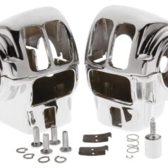 96-07 Touring96-up Style Switch Housing Kit For models with radio, without cruise control Chrome