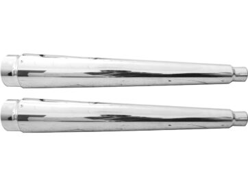 95-16 Touring, 09-16 TrikeMegaphone Slip-On Muffler Chrome