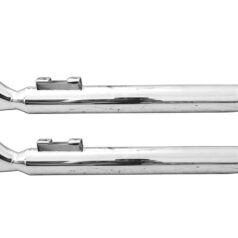 95-16 Touring, 09-16 Trike Fishtail Slip-On Muffler Chrome