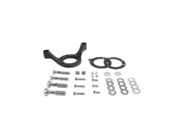 89-94 FX Model, 91-17 Dyna, (except 16-17 FXDLS), 88-15 Softail, (except 11 FLSTSE2, 12 FLSTSE3, 13-14 FXSBSE, 14-15 FLSTNSE), 88-07 TouringBreather Bracket Black