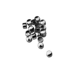 Dome Bolt Cover Set 3/8" Chrome