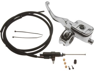 96-06 SportsterHydraulic Clutch Conversion Kit With 80" hose Chrome 1" Hydraulic Clutch