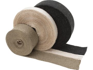 Custom Exhaust Wrap 1" x 50 Ft. Black