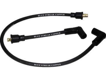 65-69 SportsterBlue Streak Copper Plug Wires with Magneto Spark Plug Wire