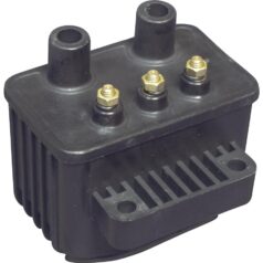 71-03 Sportster, 70-84 FL Shovel, 71-84 FX Shovel, 85-94 FX Model, 91-98 Dyna, 84-99 Softail, 85-98 TouringIgnition Coils Black 3 Ohm Single Fire