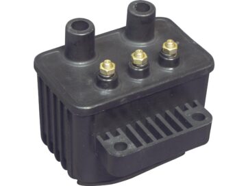 71-03 Sportster, 70-84 FL Shovel, 71-84 FX Shovel, 85-94 FX Model, 91-98 Dyna, 84-99 Softail, 85-98 TouringIgnition Coils Black 3 Ohm Single Fire