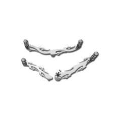 08-13 TouringFLAME AND SKULL 08-UP H/T SET Control Arm