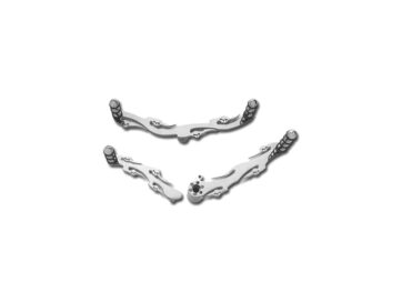 08-13 TouringFLAME AND SKULL 08-UP H/T SET Control Arm